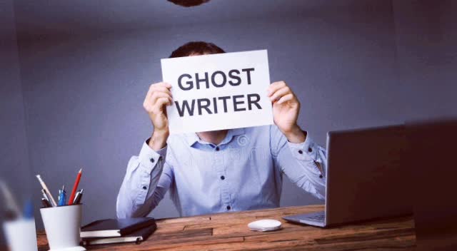 be ghost book ebook writer