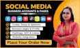 create, setup, and optimize all social media accounts professionally