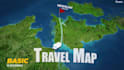 do travel route map animation for tiktok youtube