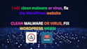 clean malware or virus, fix wordpress website