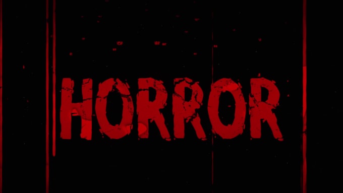 Create scary horror text intro with blood by Don90studio | Fiverr