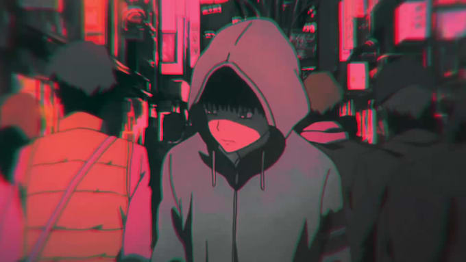 create a stunning aesthetic amv anime music video