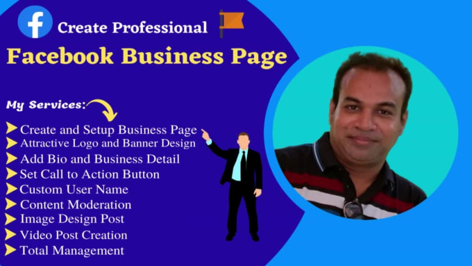 I will create, setup and manage facebook business page professionally
