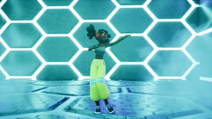 make your character dance