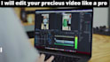be your professional youtube content creator video editor