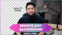 remove background from video
