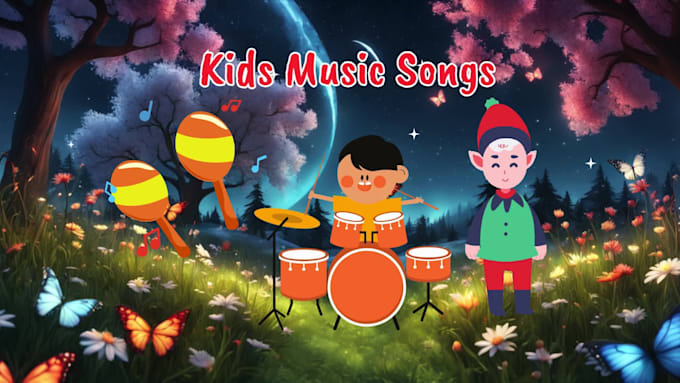 create kids animated song videos using ai and canva