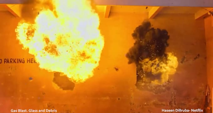 create expert explosions, fire, and flames