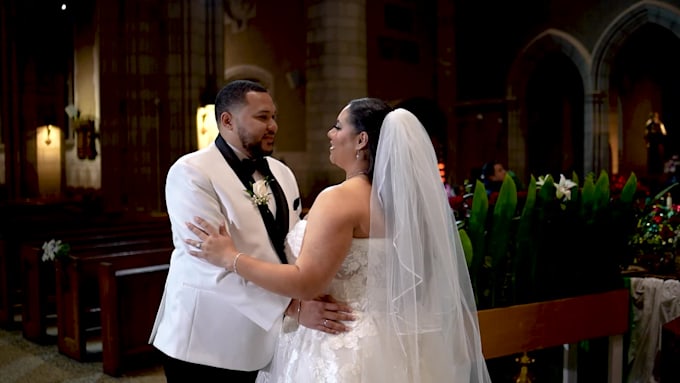 edit raw wedding footage into a cinematic wedding film