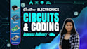 design and code arduino, raspberry pi, esp32 projects with circuits