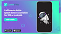 create lottie animation, website animation, icon animation