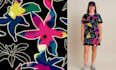design seamless floral patterns for textile, fabric prints