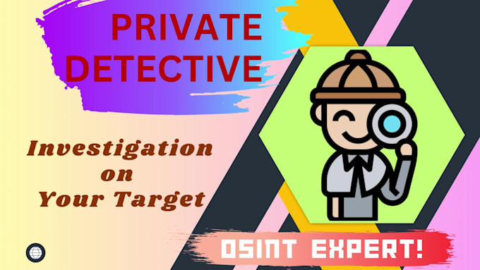 investigate on your target, your online detective, osint and background check