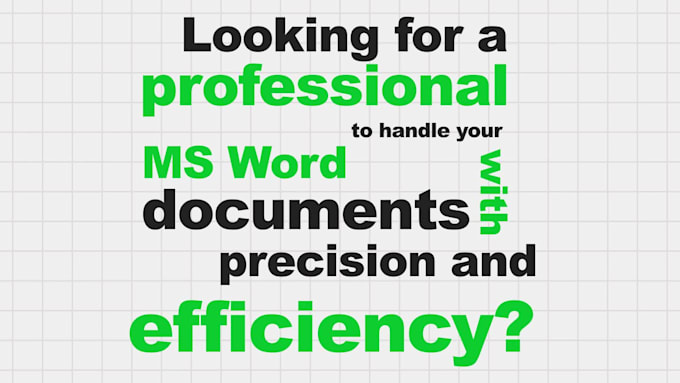 do ms word document designing, editing, and templates