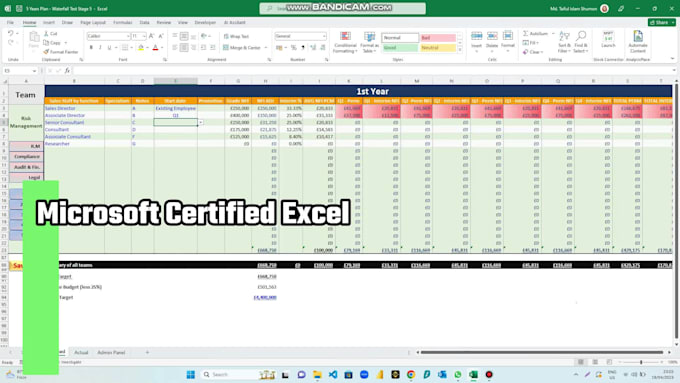be your microsoft certified excel expert