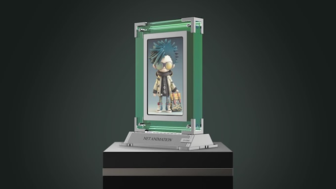 creat 3d animated nft membership cards and virtual passes