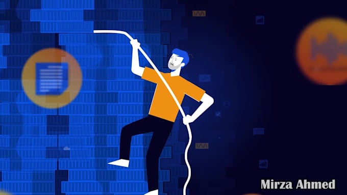 create a professional motion graphics animation explainer