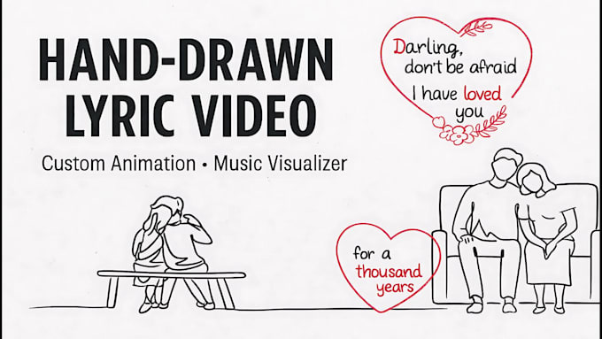 create animated lyric video for your song