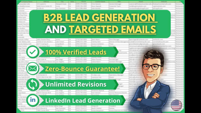 provide b2b lead generation for any industry