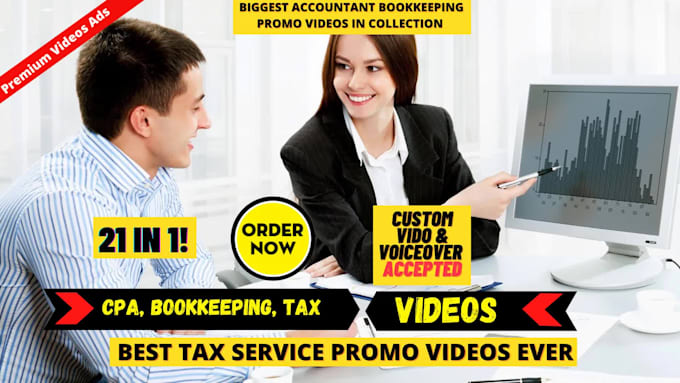 provide 2d certified public accountant tax service video