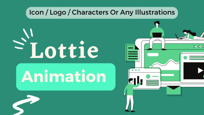 Icon or Illustration Lottie JSON Web Animation