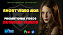 create professional short video ads or promotional video adverts
