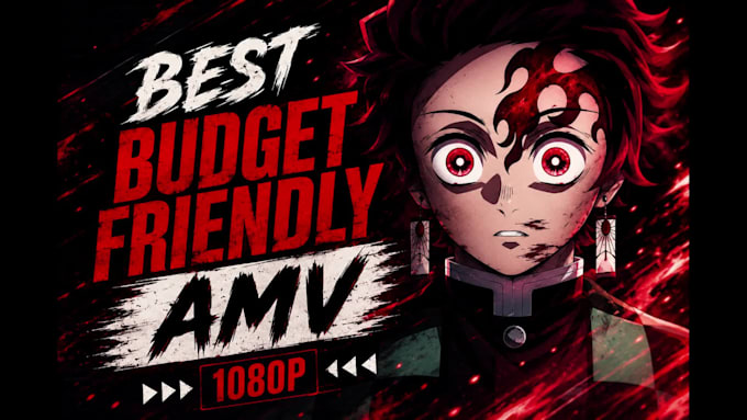 create a fully synced anime music video amv edits in full HD 1080p