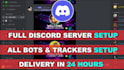 setup discord server for your project