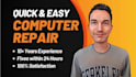 repair, fix, optimize your windows, mac computer, laptop, pc