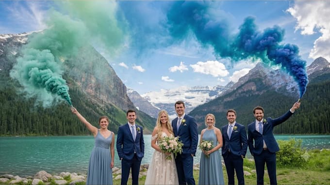 do cinematic wedding video editing