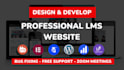 design membership wordpress lms website using learndash buddyboss or tutor lms