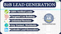 do b2b lead generation, build a contact list of decision makers