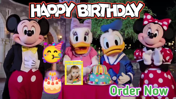 make mickey mouse happy birthday video