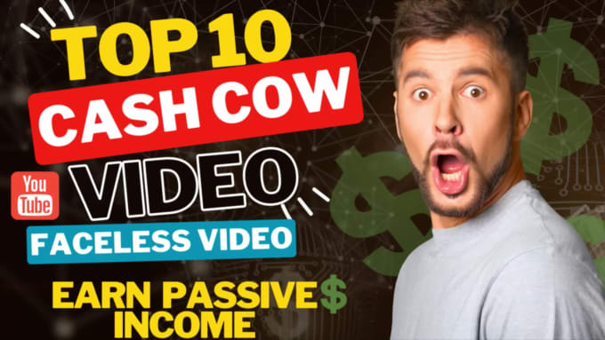 Do Top 10 Faceless Cash Cow Video Editing For Youtube Automation Human ...