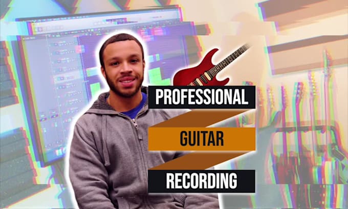 record professional electric, acoustic or bass guitar