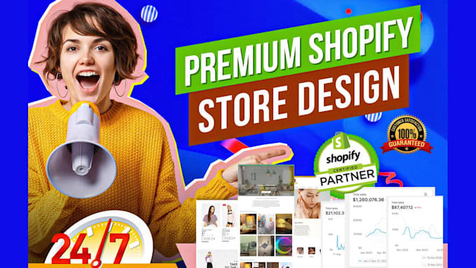 design and develop your shopify store, shopify dropshipping, shopify website