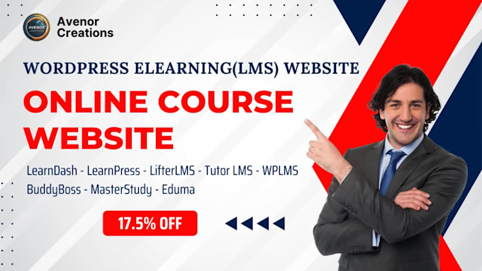 create elearning wordpress lms website using tutor lms learndash learnpress