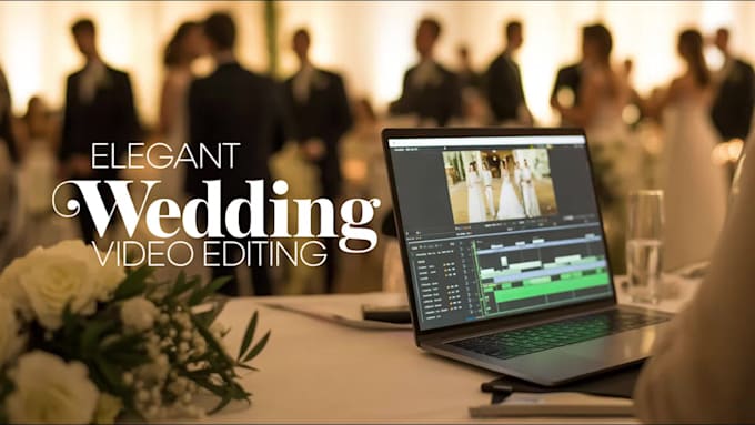 do elegant wedding video editing