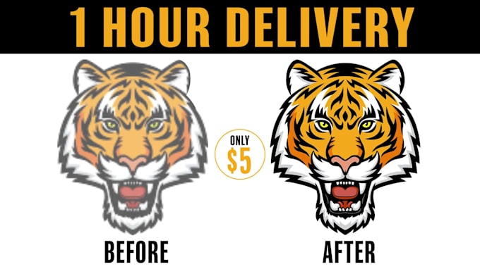 manual vector tracing, modify, redraw logo, raster to vector