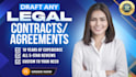 be your business lawyer and draft legal contract, agreement