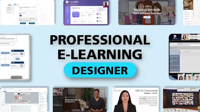 create an elearning or video course