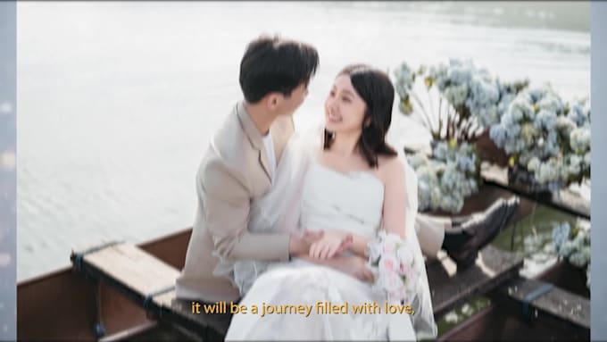 do video montage for your wedding day