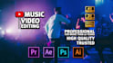 make lyric or music video editing use adobe premiere