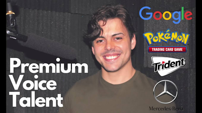 record a professional american male voice over