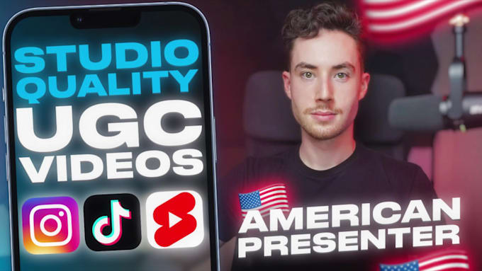 create vertical ugc video content for tiktok, reels, youtube