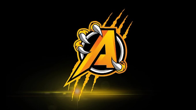 do quick initial letters logo for esports, twitch, gaming, youtube, free intro