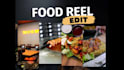 edit eye catching food and restaurant reels