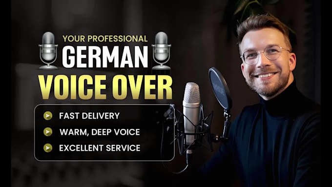 record your german voice over