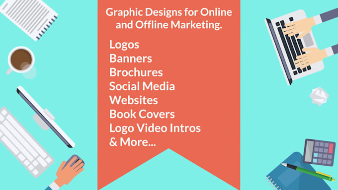 be your graphic designer for web banners and headers