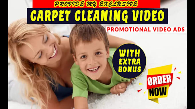 do carpet cleaning or carpet cleaner video ads